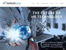 Tablet Screenshot of feedbackrocket.com